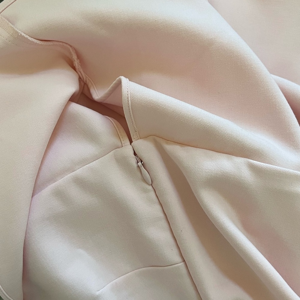 LIKELY | Driggs Strapless Wedding Date Night Midi Dress in Rose Shadow | Size 0 - Picture 7 of 10